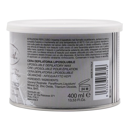 OSSIDO DI ZINCO - Cera Liposolubile RO.IAL - 400 ml