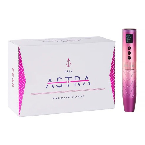 Peak Astra - Corsa Intercambiabile (2.5 - 4.0 mm) - Dermografo Wireless PMU Pen - Rose Quartz