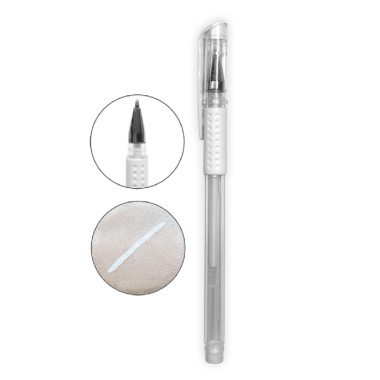 Penna Bianca PRO BROW ad Inchiostro Lavabile per Pelle