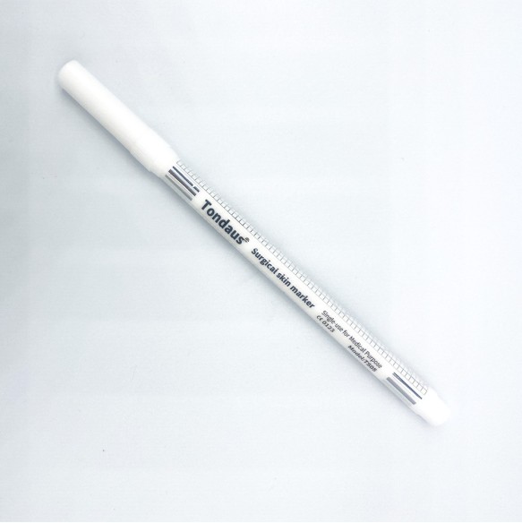 Pennarello Chirurgico BIANCO Sterile - 1.0 mm - con Righello