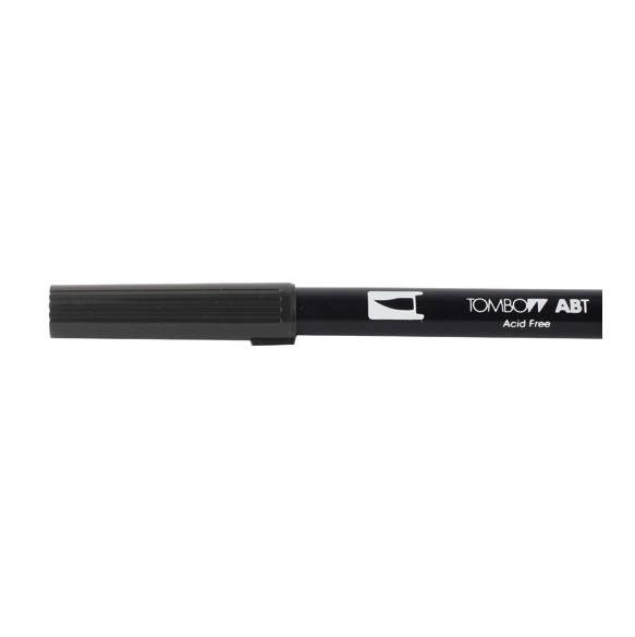 Pennarello Tombow Dual Brush BLACK - N15