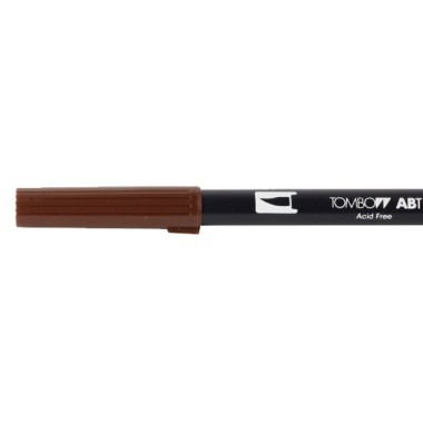 Pennarello Tombow Dual Brush BROWN - 879