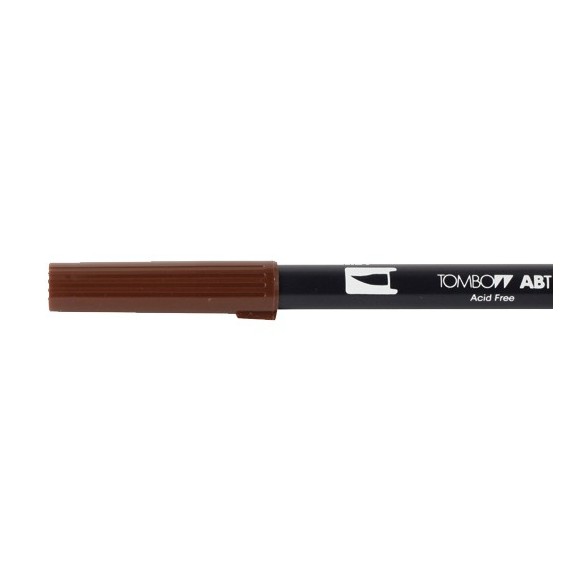 Pennarello Tombow Dual Brush BROWN - 879
