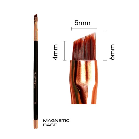 Pennello Magnetico Professionale N.1 per Laminazione e Henné - MAXYMOVA