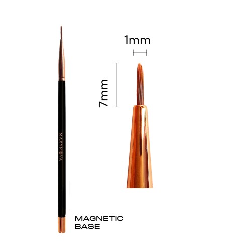 Pennello Magnetico Professionale N.7 per Laminazione - MAXYMOVA