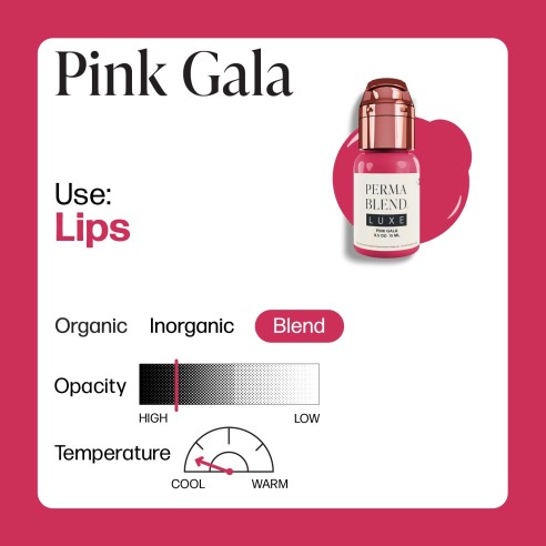 PINK GALA - Perma Blend Luxe - 15ml - Pigmento PMU REACH