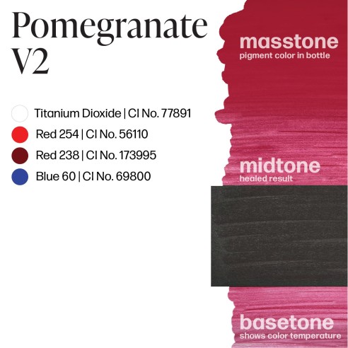 POMEGRANATE V2 - Perma Blend Luxe - 15ml - Pigmento PMU REACH