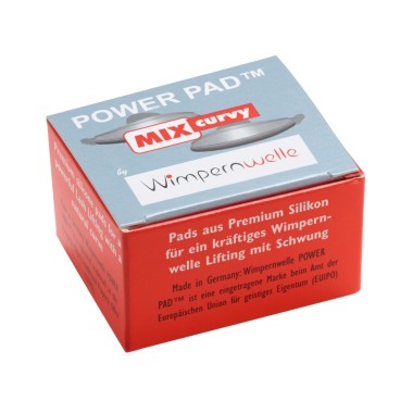 POWER PAD Curvy Mix - Set di Bigodini in Silicone (Mix Misure) - 8pz.