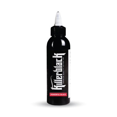 POWERFUL BLACK - KillerBlack Ink - 150ml - Colore Tattoo REACH