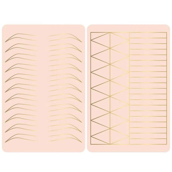 PRACTICE PAD in Lattice per Sopracciglia - 19x14x h.0,10cm