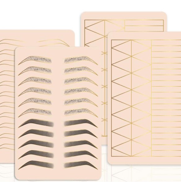PRACTICE PAD in Lattice per Sopracciglia - 19x14x h.0,10cm