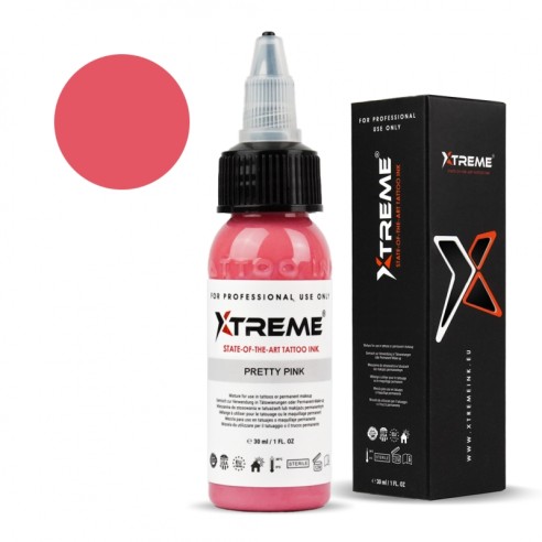 PRETTY PINK - Xtreme Ink - 30ml - Colore Tattoo REACH