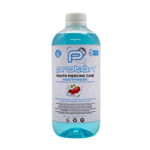 PROTON Mouth Piercing Care - Collutorio alla Clorexidina (0,12%) - 500ml