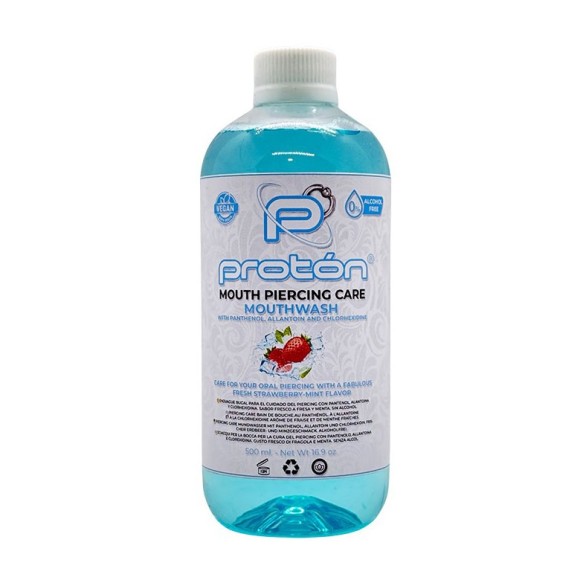 PROTON Mouth Piercing Care - Collutorio alla Clorexidina (0,12%) - 500ml