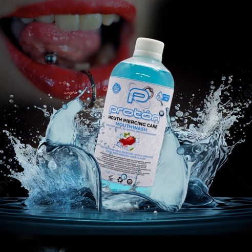 PROTON Mouth Piercing Care - Collutorio alla Clorexidina (0,12%) - 500ml