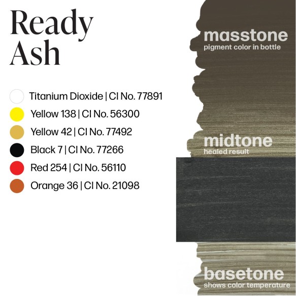 READY ASH  - Perma Blend Luxe - 15ml - Pigmento PMU REACH