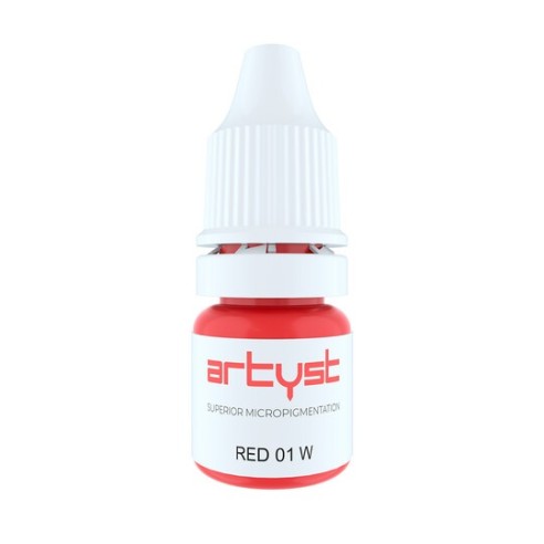 RED 01 W - Artyst - 10ml - Pigmento PMU REACH