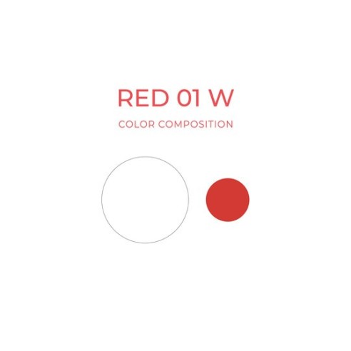 RED 01 W - Artyst - 10ml - Pigmento PMU REACH