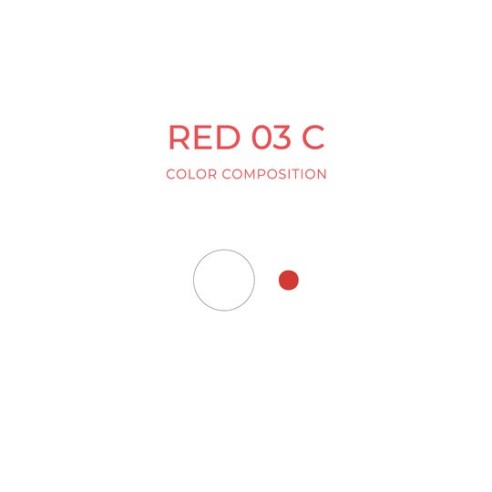 RED 03 C - Artyst - 10ml - Pigmento PMU REACH