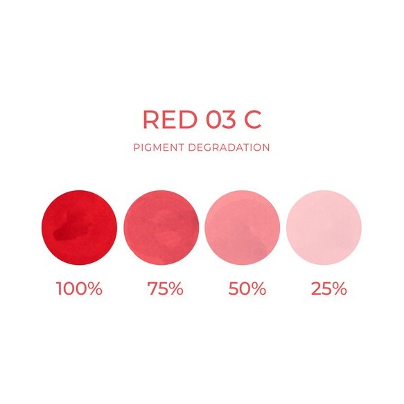 RED 03 C - Artyst - 10ml - Pigmento PMU REACH