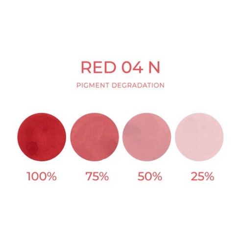 RED 04 N - Artyst - 10ml - Pigmento PMU REACH