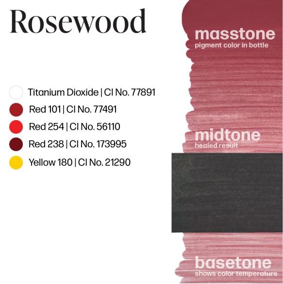ROSEWOOD - Perma Blend Luxe - 15ml - Pigmento PMU REACH