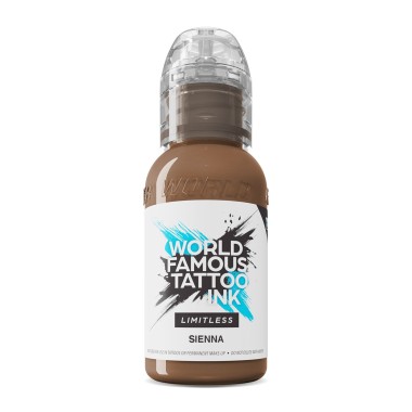 SIENNA - PINK RIBBON World Famous Limitless - 30ml - Colore Tattoo REACH