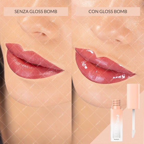 Siero Idratante Labbra con Pura Vitamina E - GLOSS BOMB Biotek - 2ml