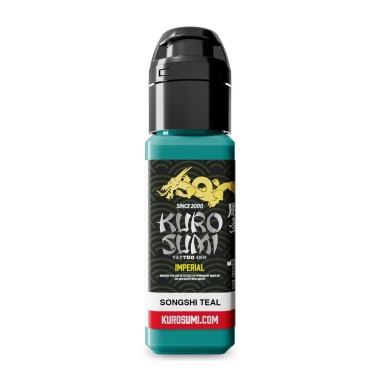 SONGSHI TEAL - Kuro Sumi Imperial - 22ml - Colore Tattoo REACH
