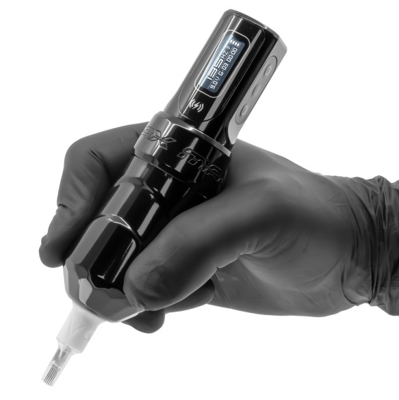 FK Irons Flux Max - Corsa a Scelta 3,2 / 4,0 / 4,5 mm - Macchinetta Wireless Tattoo Pen - Stealth