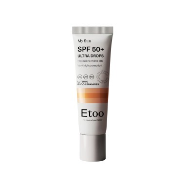 SPF 50+ ULTRA DROPS Etoo - Gocce Solari ad Altissima Protezione - 30ml