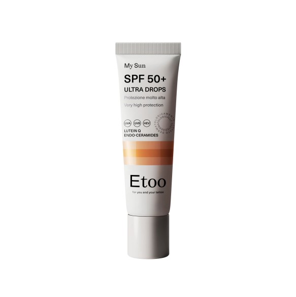 SPF 50+ ULTRA DROPS Etoo - Gocce Solari ad Altissima Protezione - 30ml
