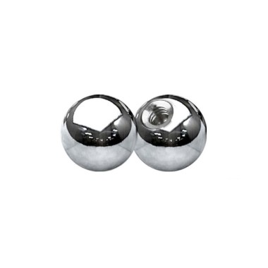 Terminale Pallina Filettata in Acciaio Inox 316L per Piercing