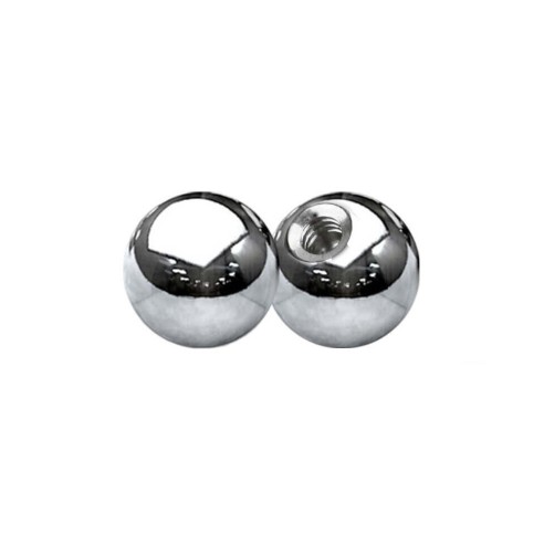 Terminale Pallina Filettata in Acciaio Inox 316L per Piercing
