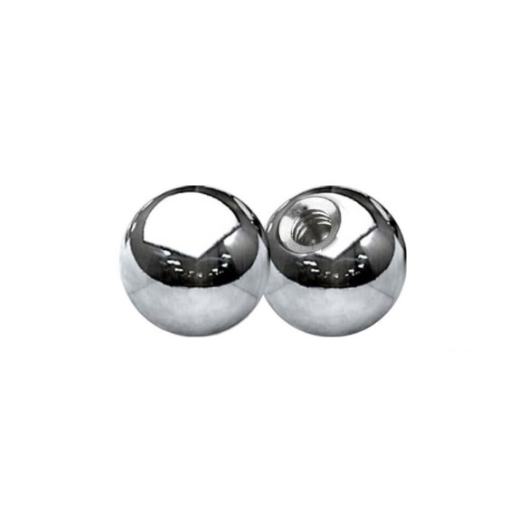 Terminale Pallina Filettata in Acciaio Inox 316L per Piercing