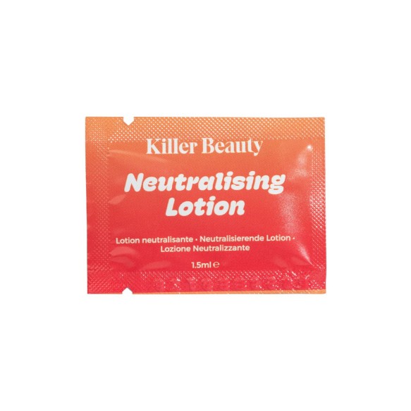 Step 2 - Lozione Neutralizzante per Laminazione Ciglia e Sopracciglia KILLER BEAUTY in Bustine - 1.5ml x 10pz.