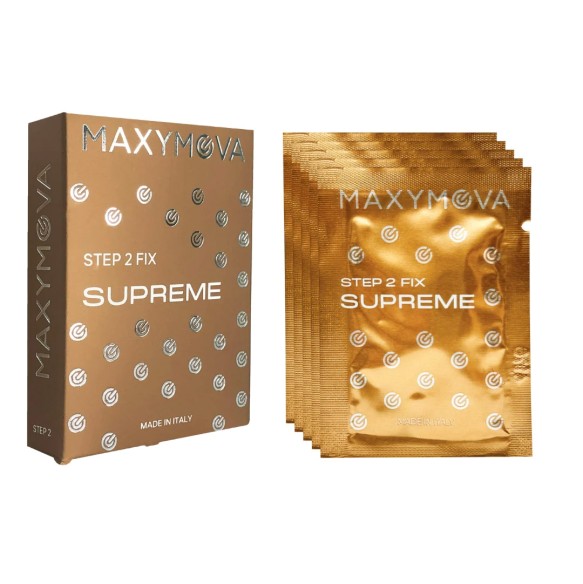 Step 2 SUPREME FIX - Crema Fissante per Ciglia e Sopracciglia MAXYMOVA in Bustine - 1.5ml x 5pz.