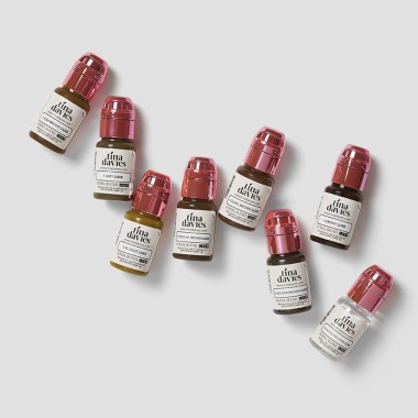 Tina Davies I LOVE INK Set - Perma Blend Luxe - 8x15ml - Pigmenti PMU REACH