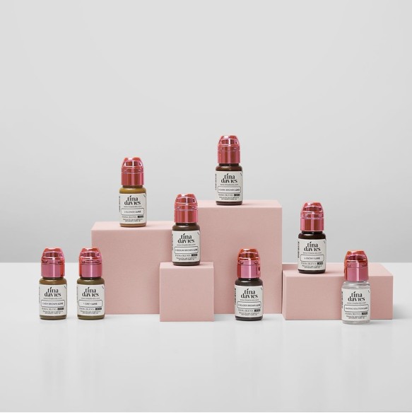 Tina Davies I LOVE INK Set - Perma Blend Luxe - 8x15ml - Pigmenti PMU REACH