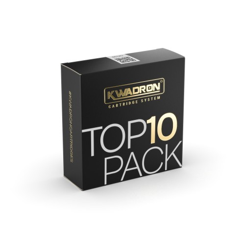 Kwadron TOP10 Pack - Cartucce Aghi Tattoo - 10 pz
