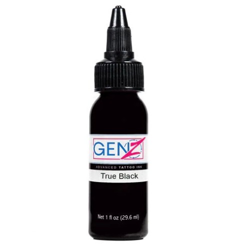 TRUE BLACK - Intenze Gen Z - 30ml - Colore Tattoo REACH
