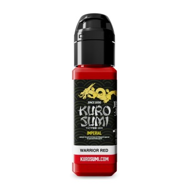 WARRIOR RED - Kuro Sumi Imperial - 22ml - Colore Tattoo REACH