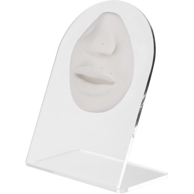 WHITE ANATOMIC DISPLAY LIPS