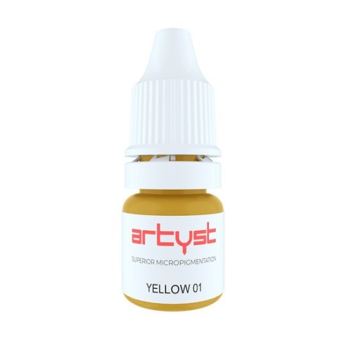 YELLOW 01 (Sopracciglia) - Artyst - 10ml - Correttore PMU REACH