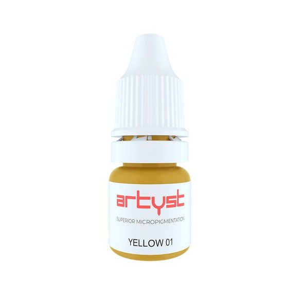 YELLOW 01 (Sopracciglia) - Artyst - 10ml - Correttore PMU REACH
