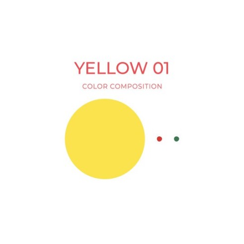 YELLOW 01 (Sopracciglia) - Artyst - 10ml - Correttore PMU REACH