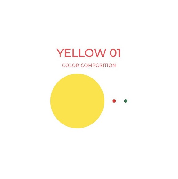 YELLOW 01 (Sopracciglia) - Artyst - 10ml - Correttore PMU REACH