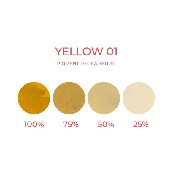 YELLOW 01 (Sopracciglia) - Artyst - 10ml - Correttore PMU REACH