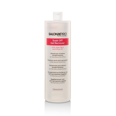 SOAK OFF Gel Remover XANITALIA PRO - Solvente Semipermanente - 500 ml
