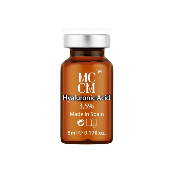 Acido Ialuronico 3,5% - USO TOPICO Rughe Profonde - MCCM - 5 fiale da 5ml